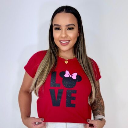 TSHIRT LOVE MINNIE